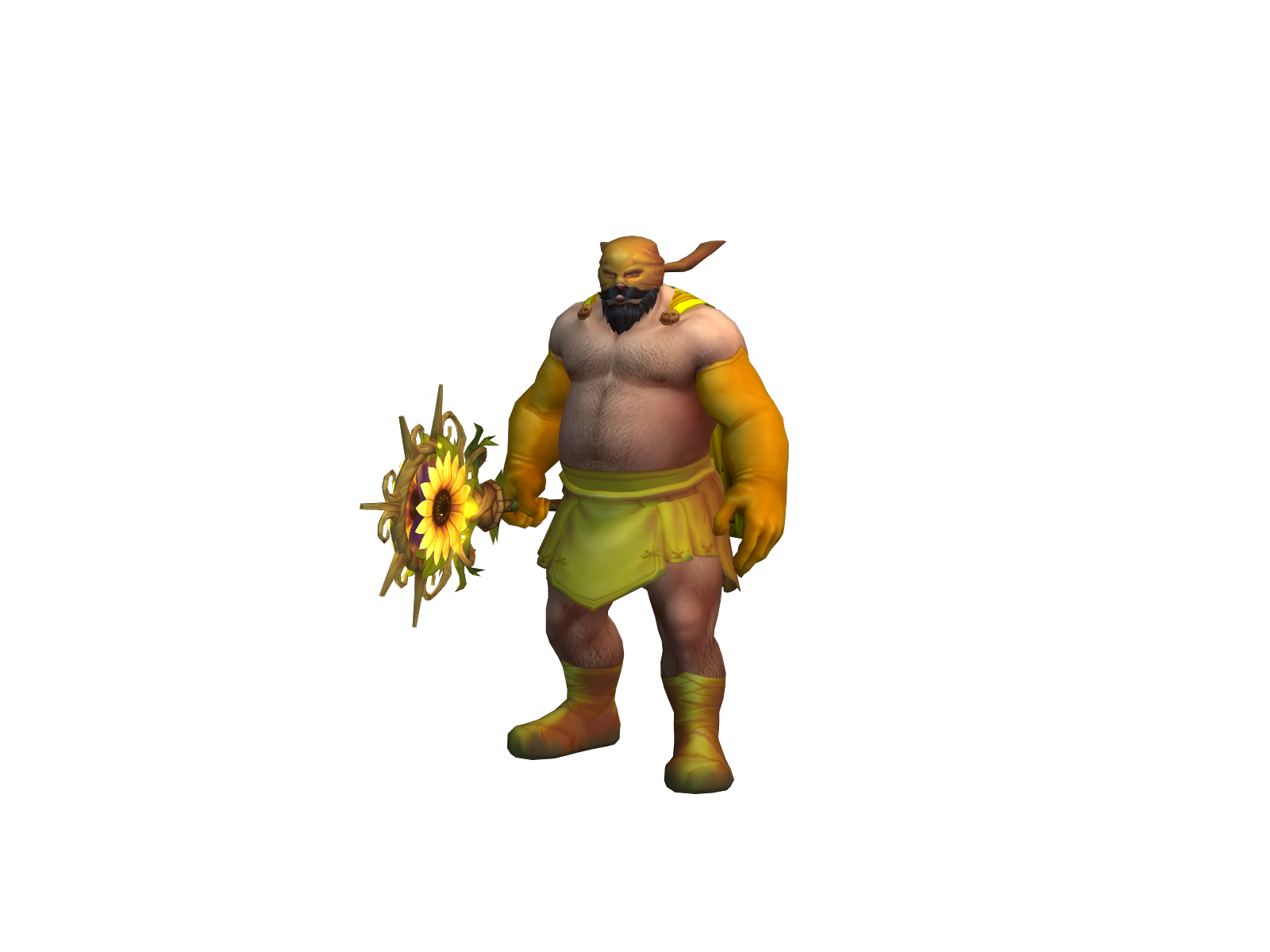 Vahnar 3D character render
