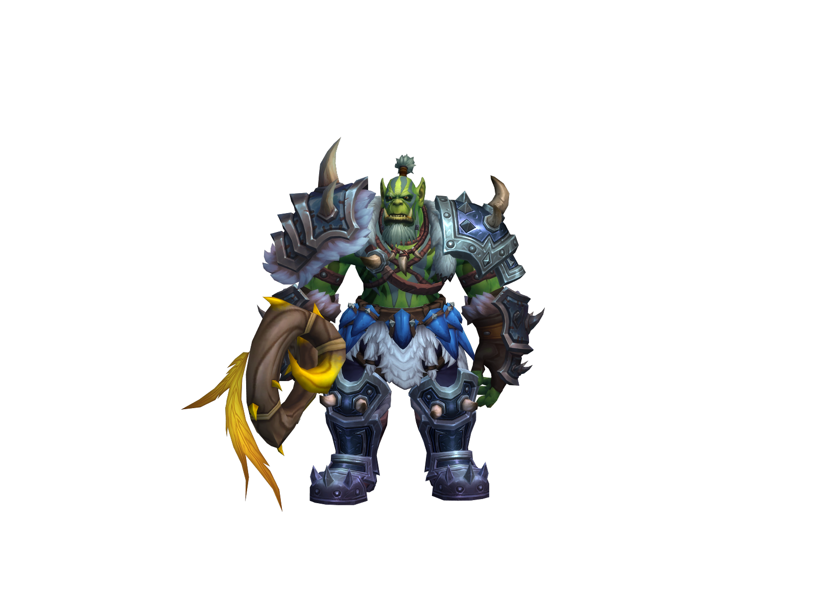Saurug 3D character render