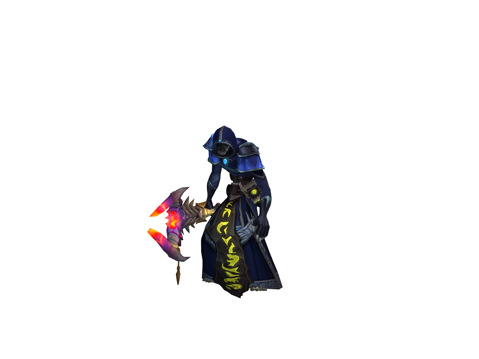 Galinor 3D character render