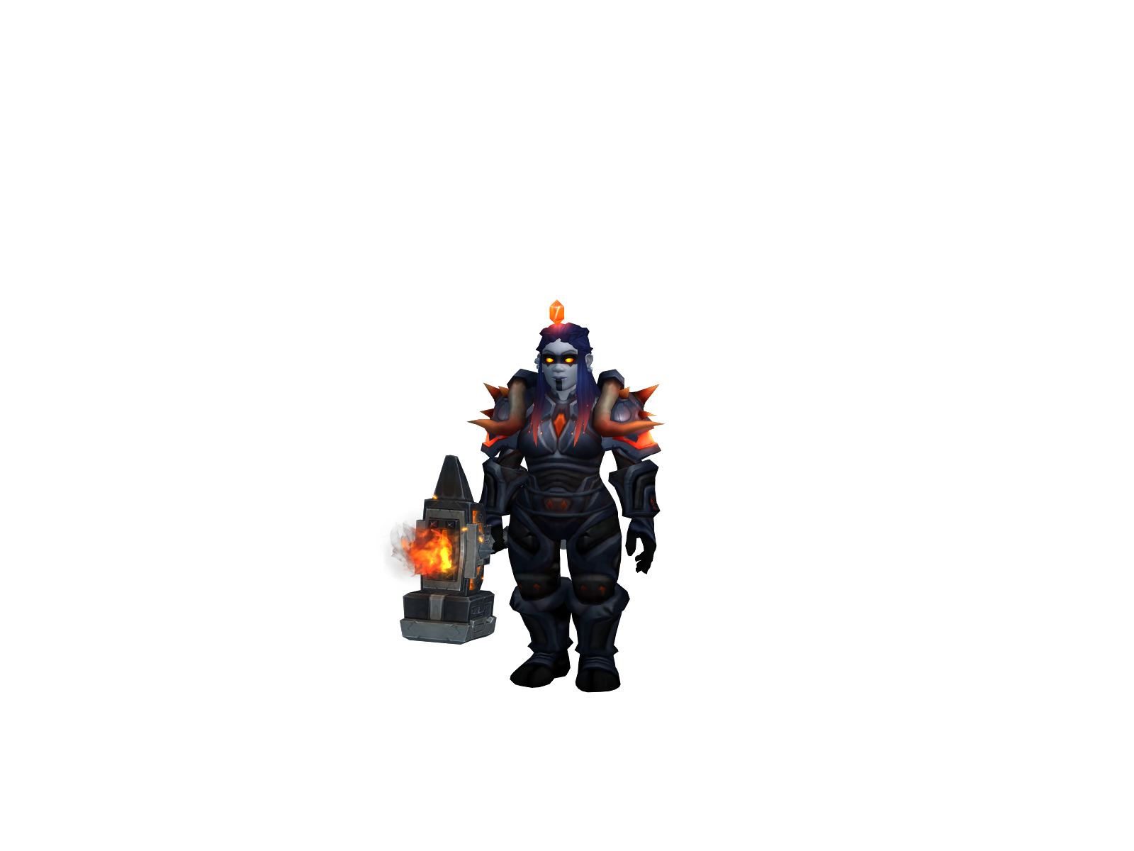 Æsiria 3D character render