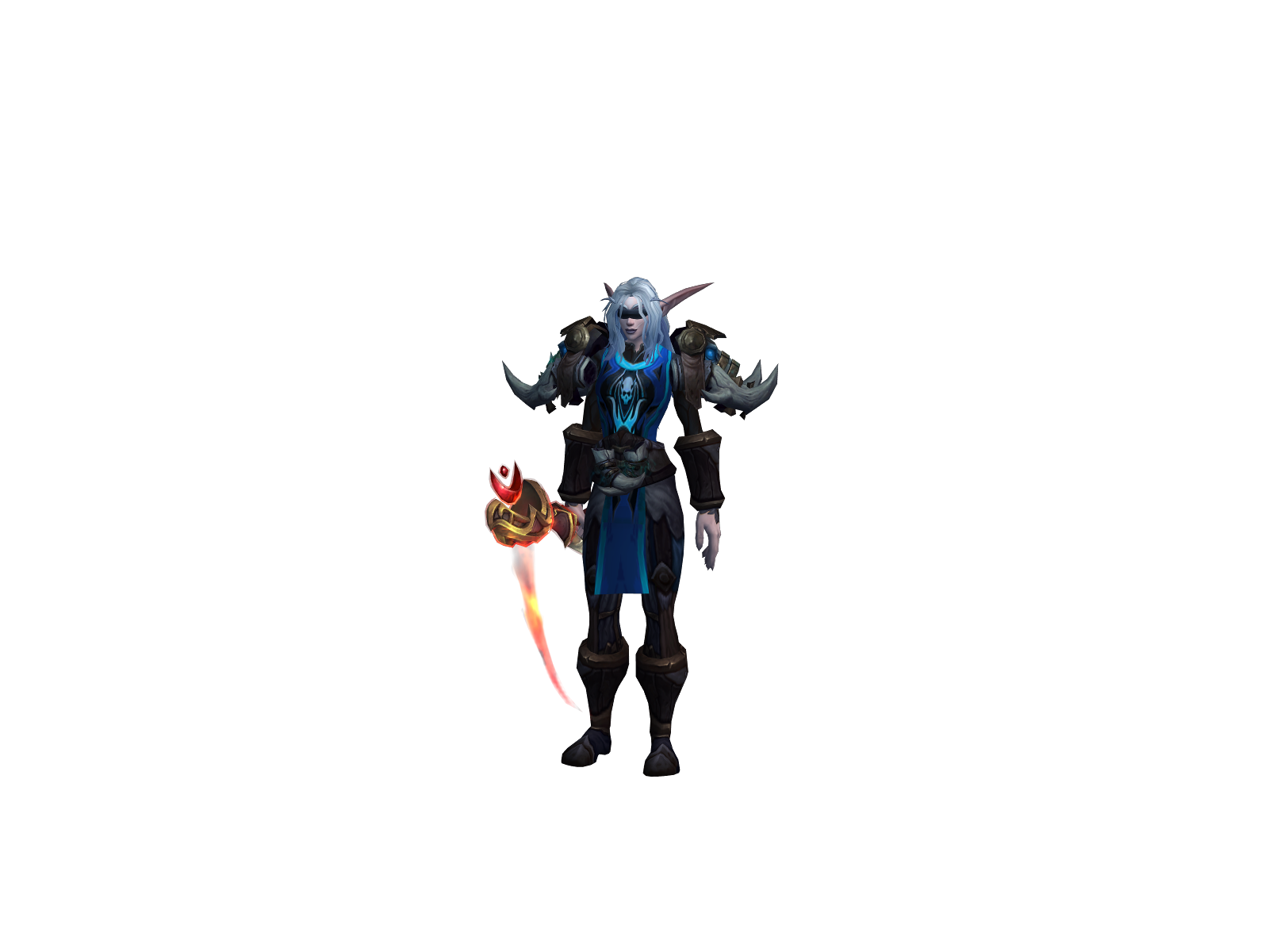 Fearim 3D character render