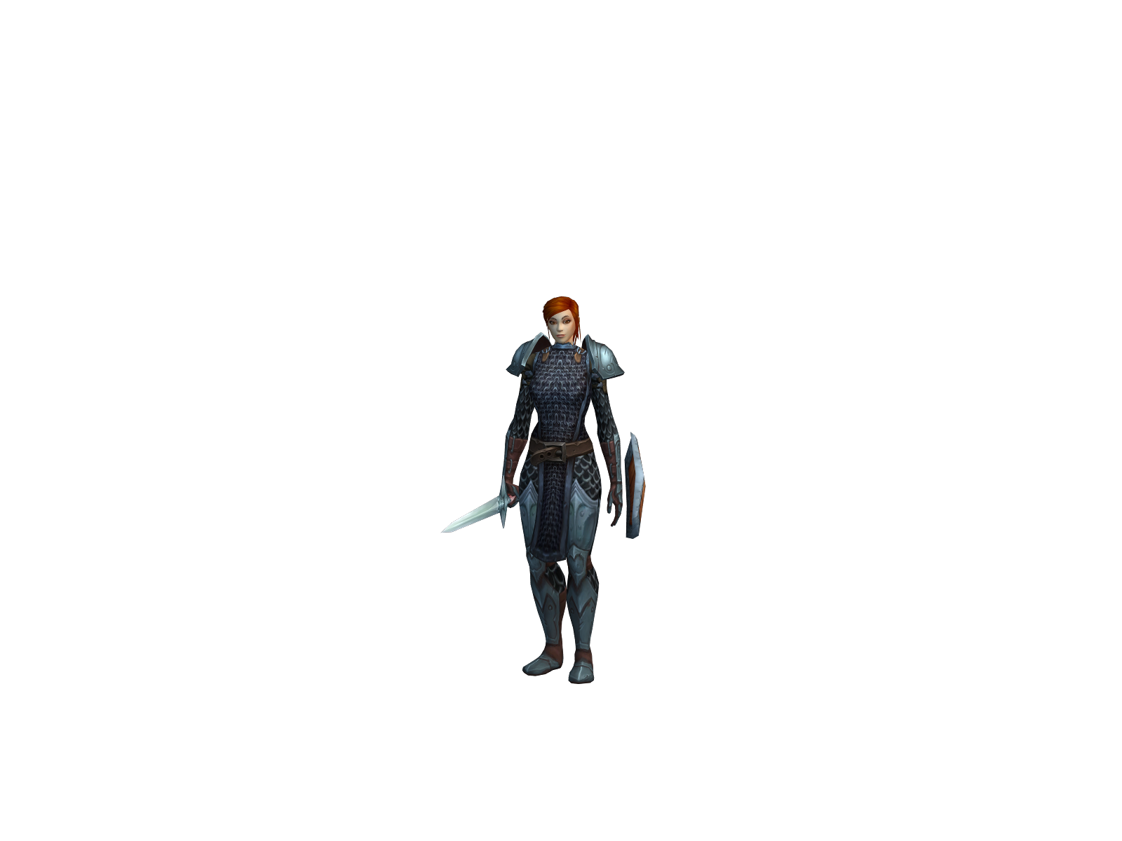 Tithania 3D character render