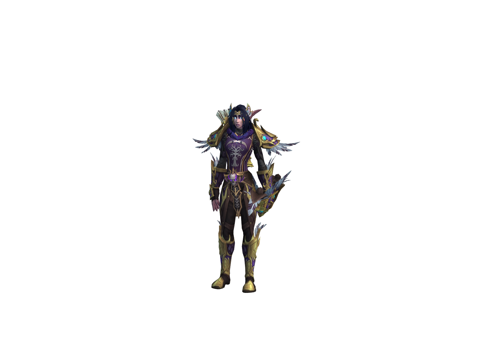 Tulandra 3D character render
