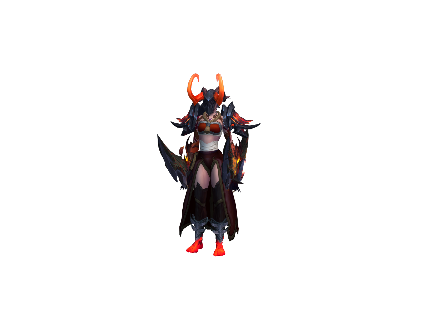 Pushéën 3D character render