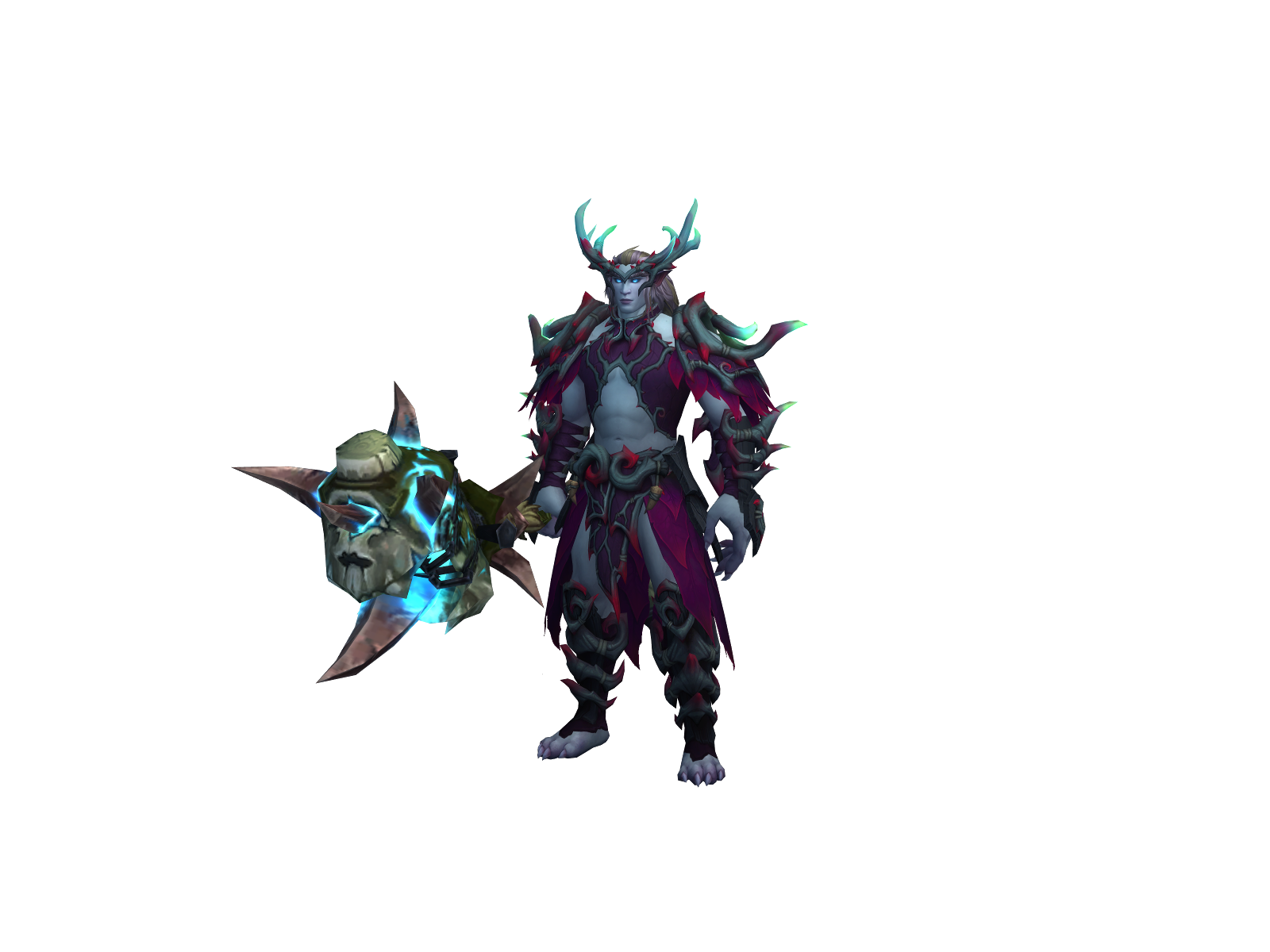 Aeryndris 3D character render