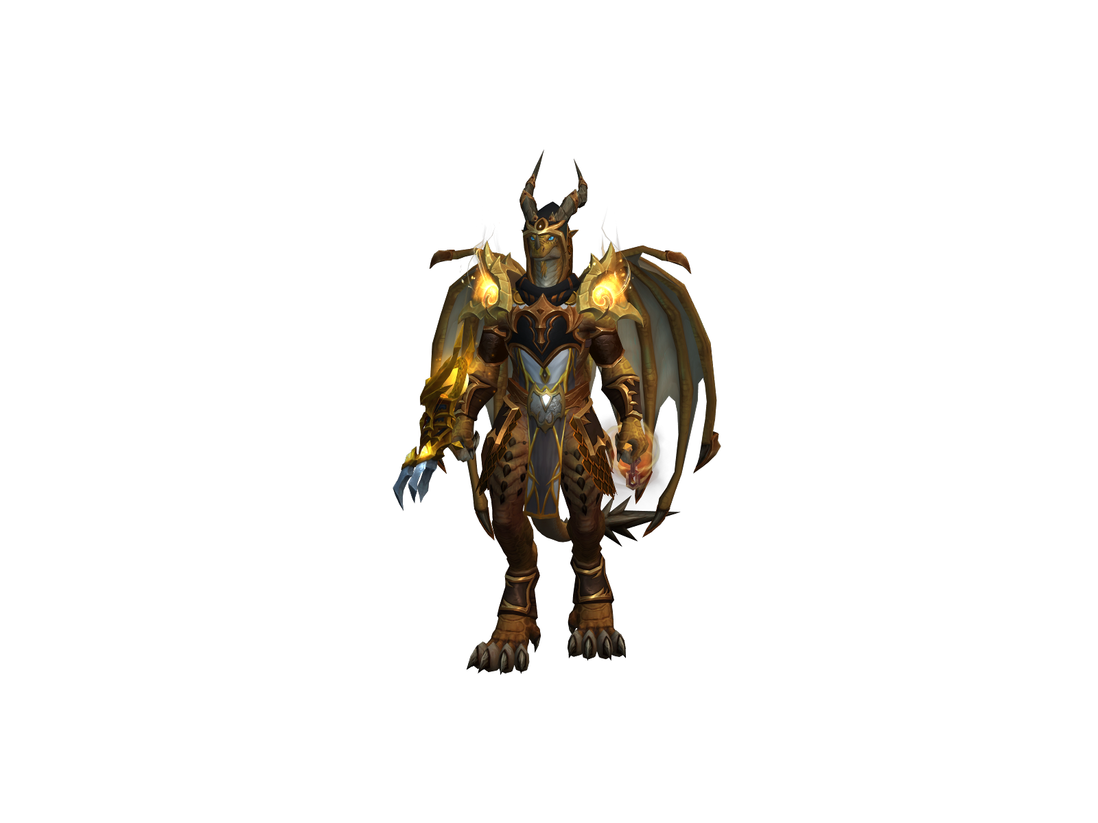 Evoker 3D character render