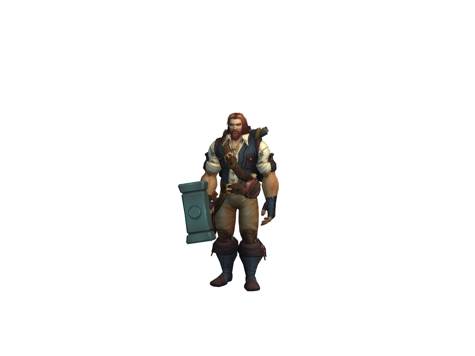Richaro 3D character render