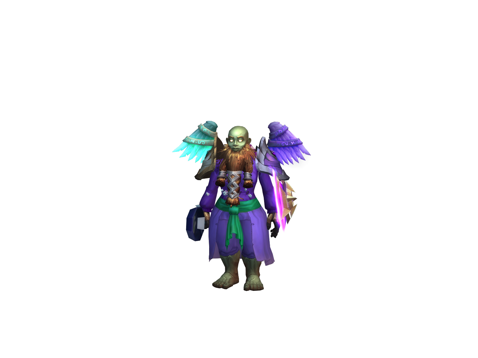 Britshbeauty 3D character render