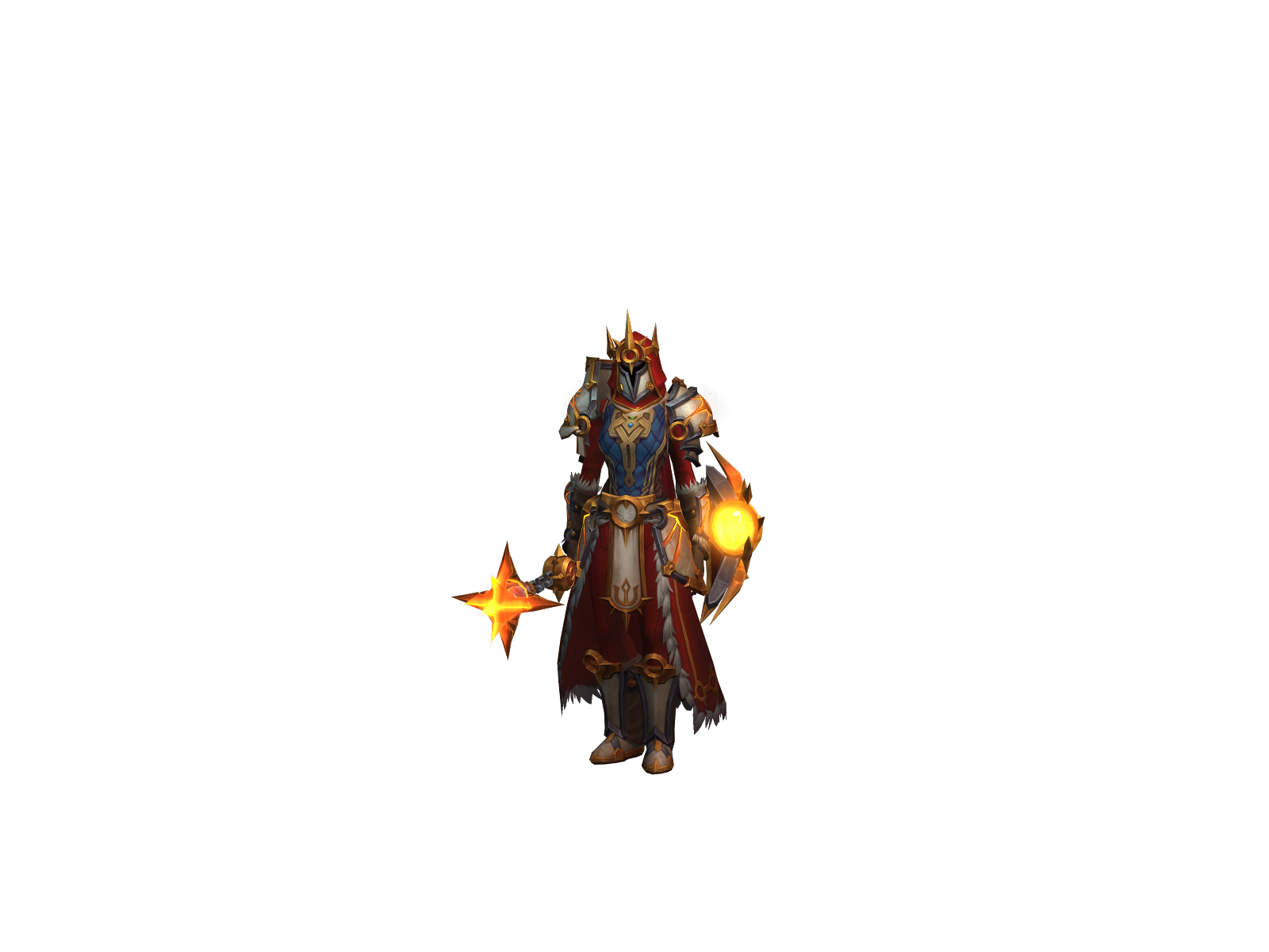 Localpaladin 3D character render