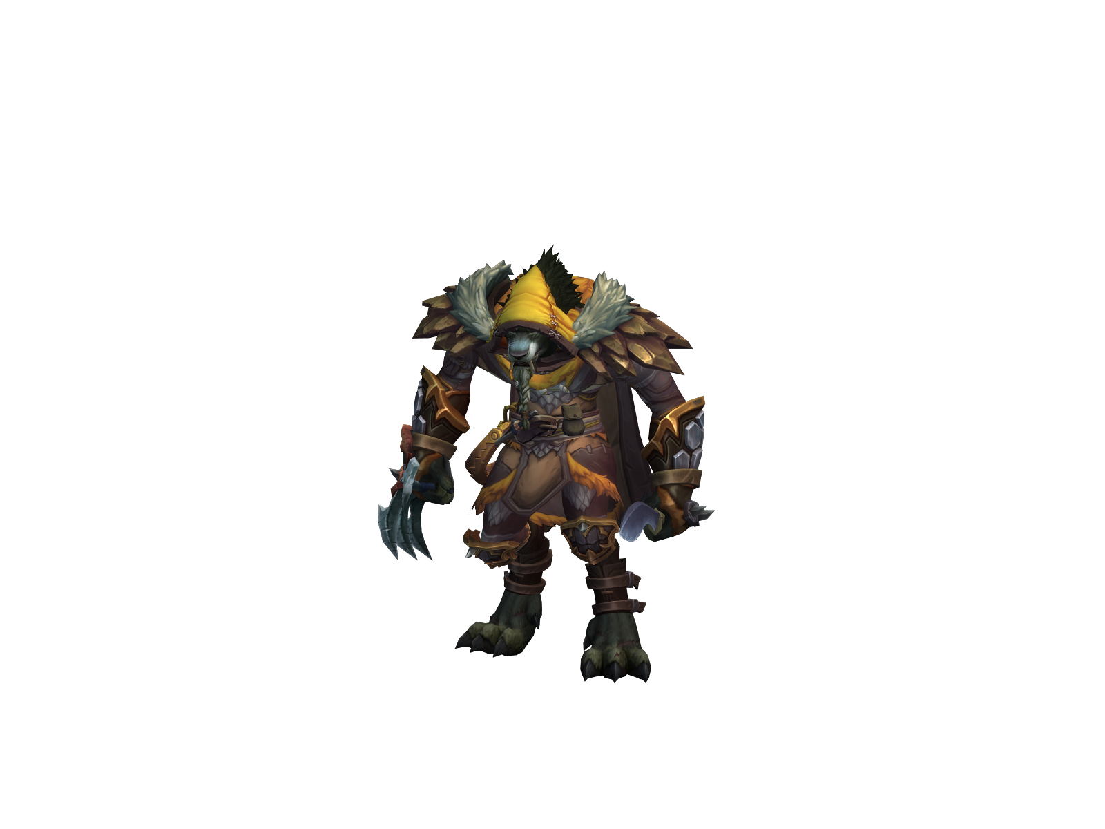 Barrowcliff 3D character render
