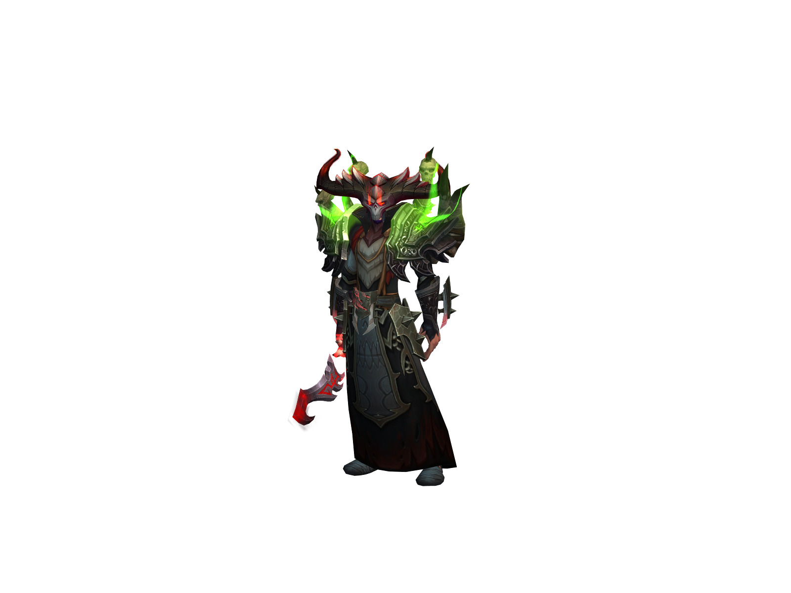 Brbchaosbolt 3D character render