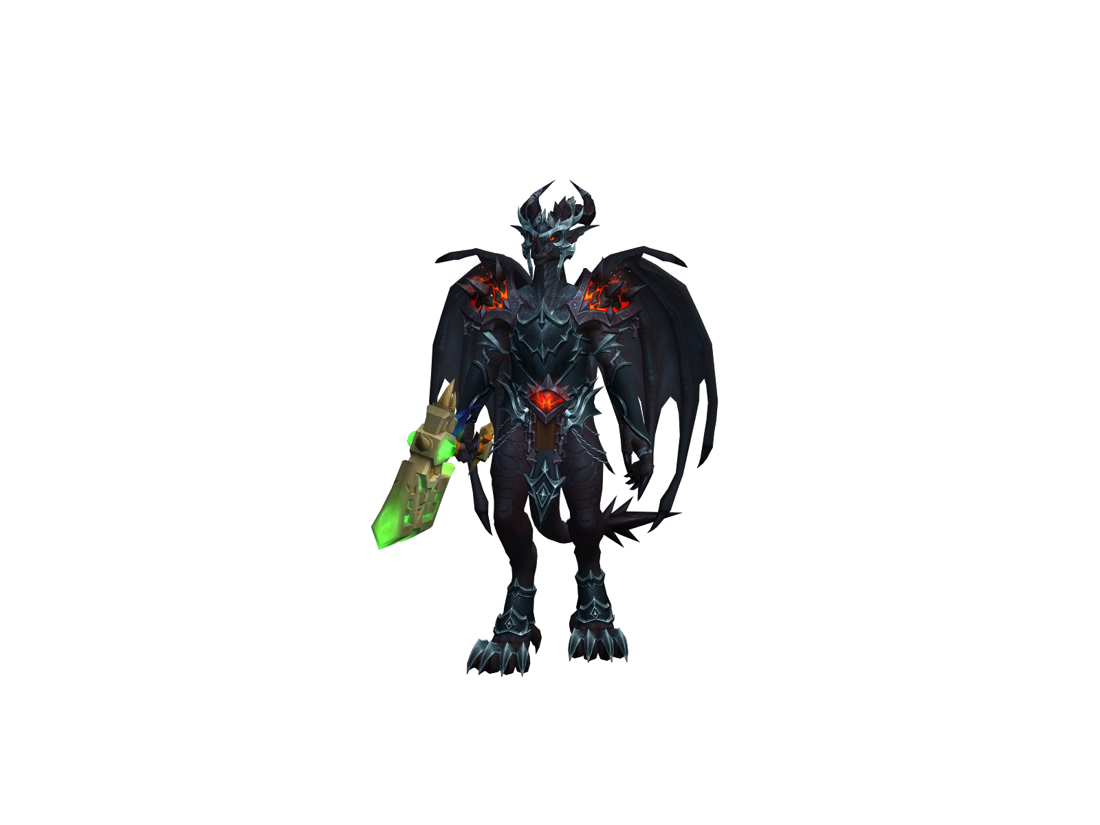 Drachtberry 3D character render
