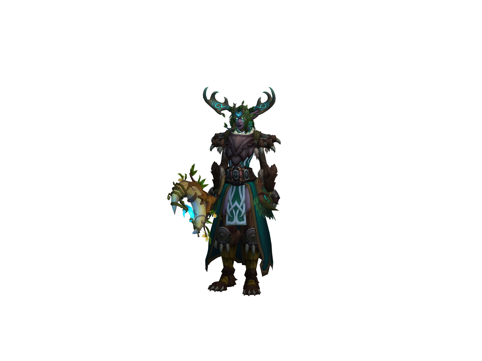 Lunev 3D character render