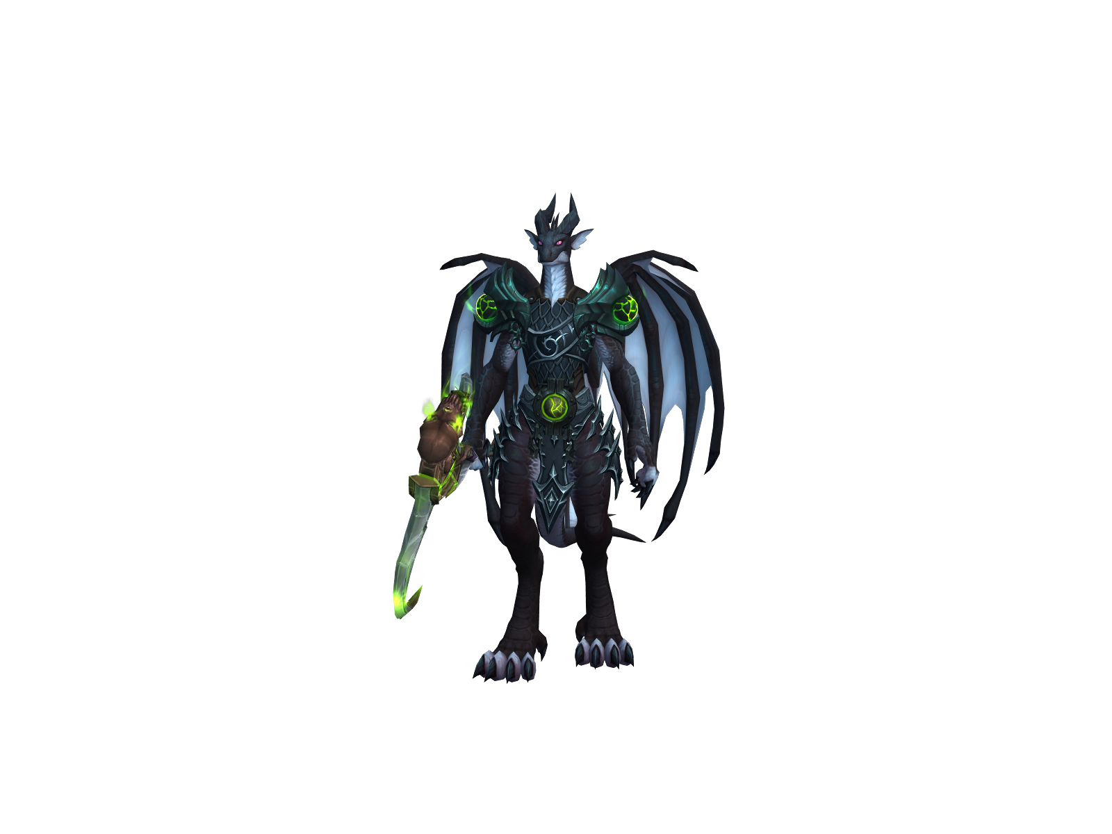 Vexria 3D character render