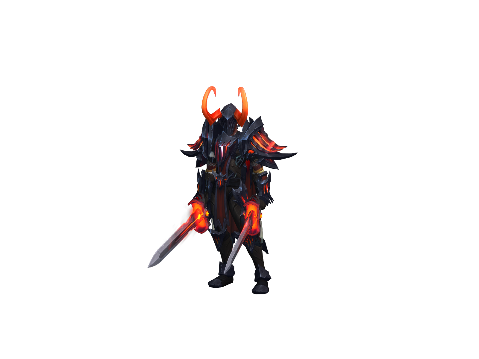 Skrzydlaty 3D character render