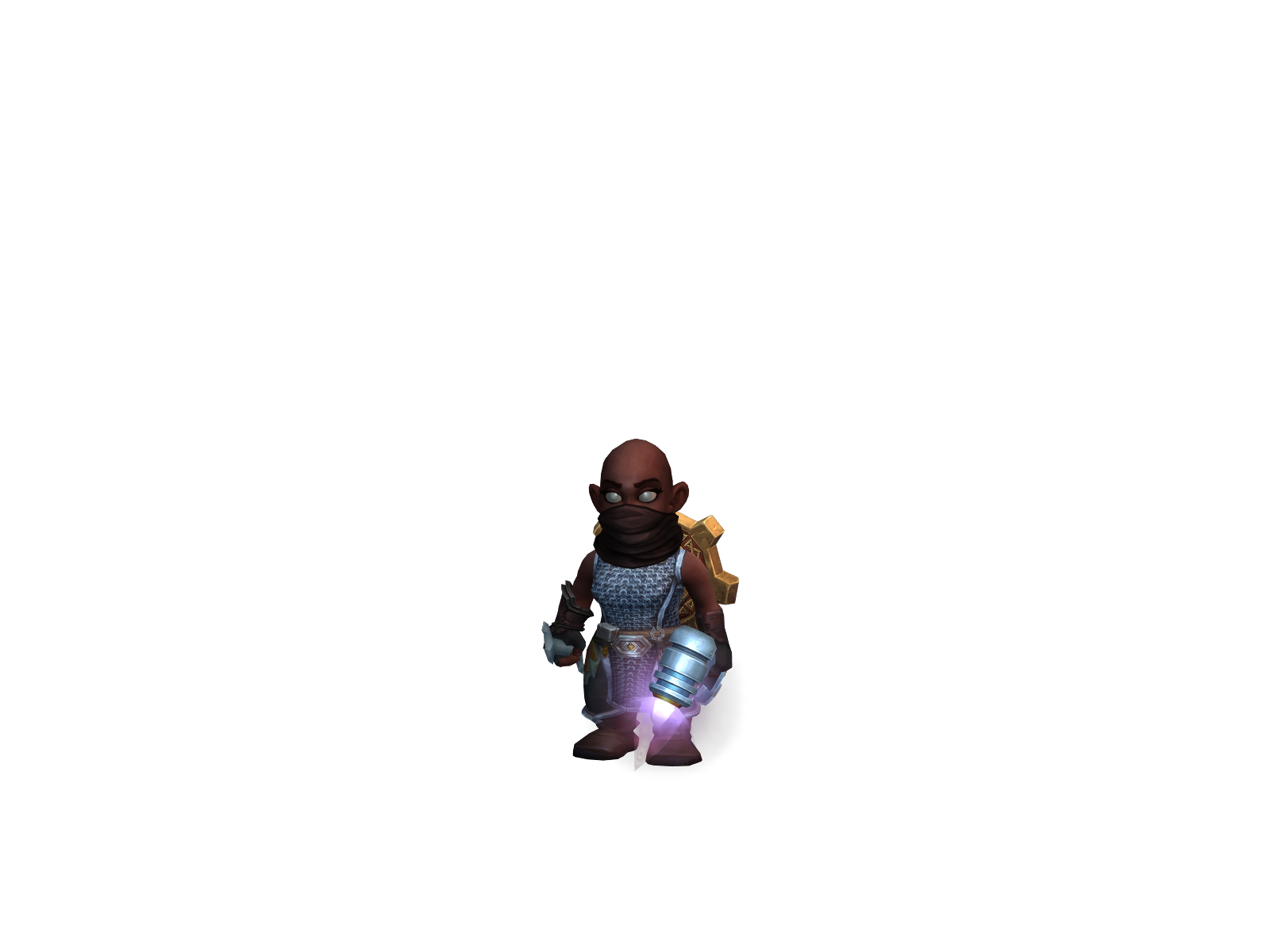 Sequencee 3D character render