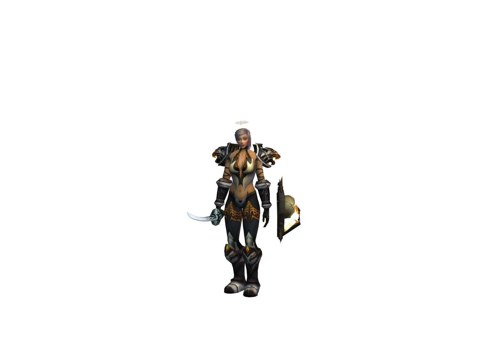 Ugetsu 3D character render