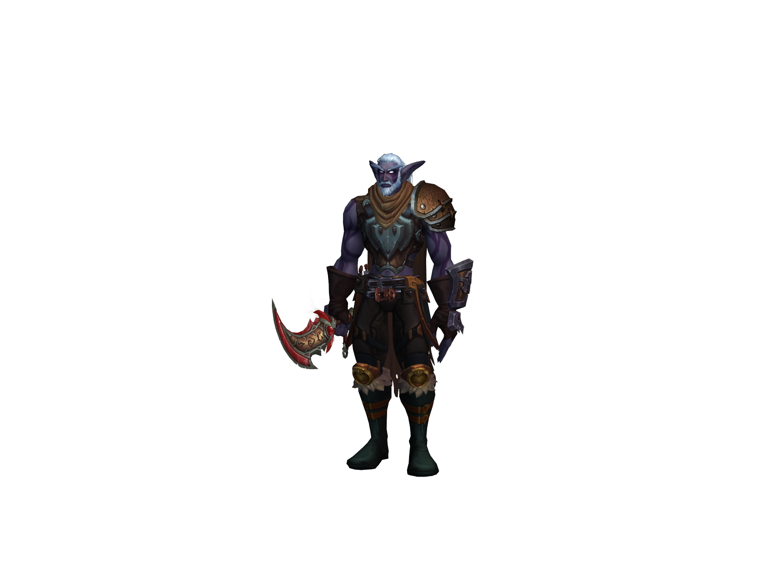 Laffara 3D character render