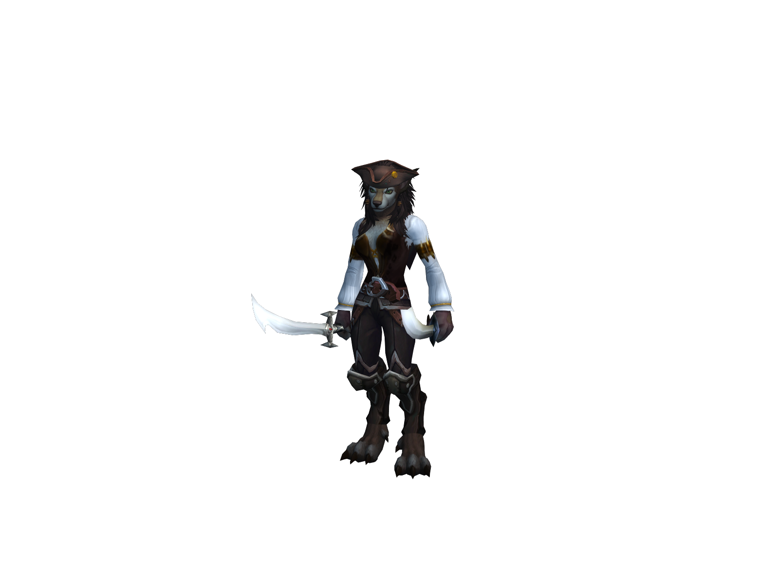 Redewolf 3D character render