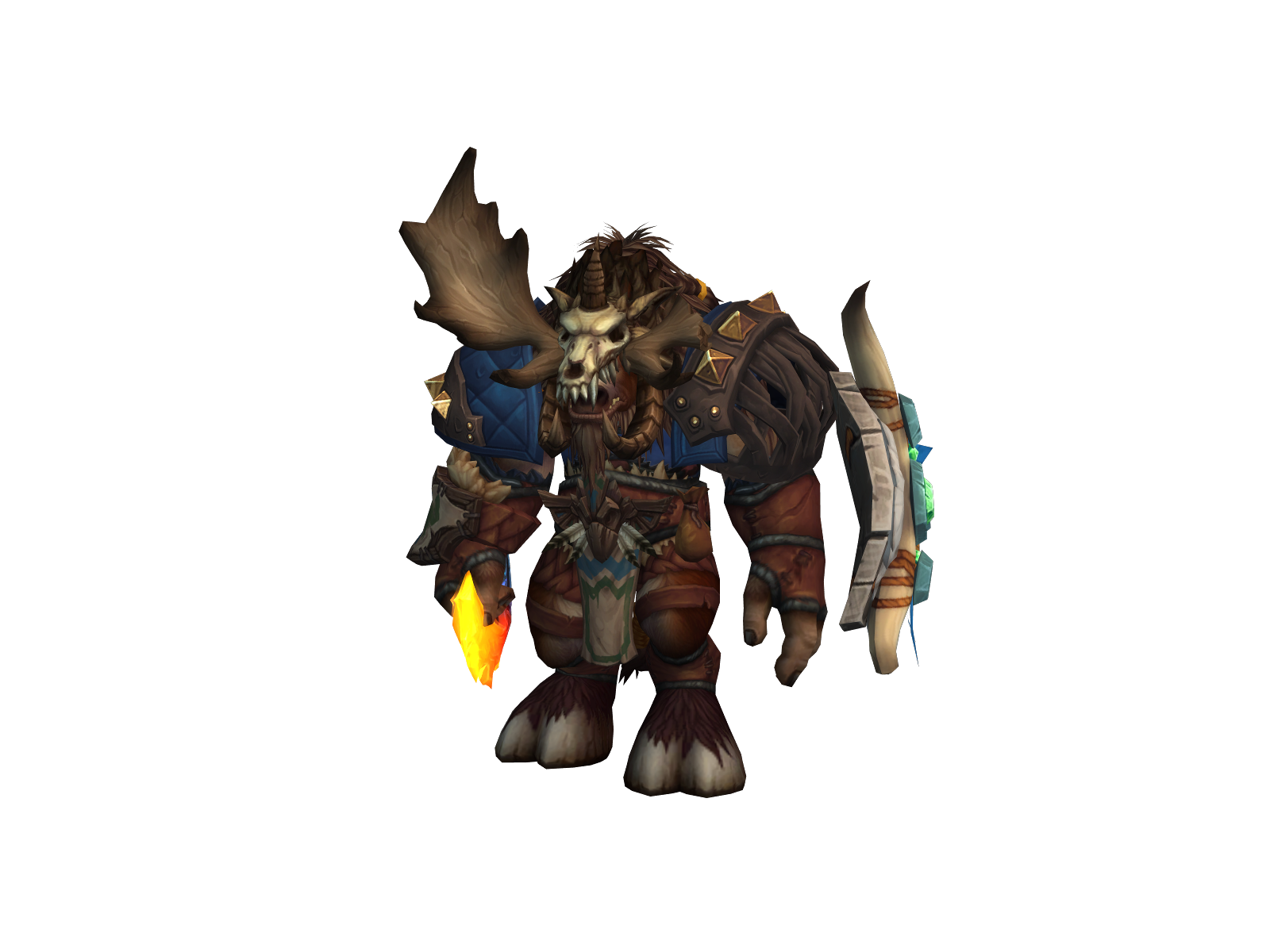 Shamagio 3D character render