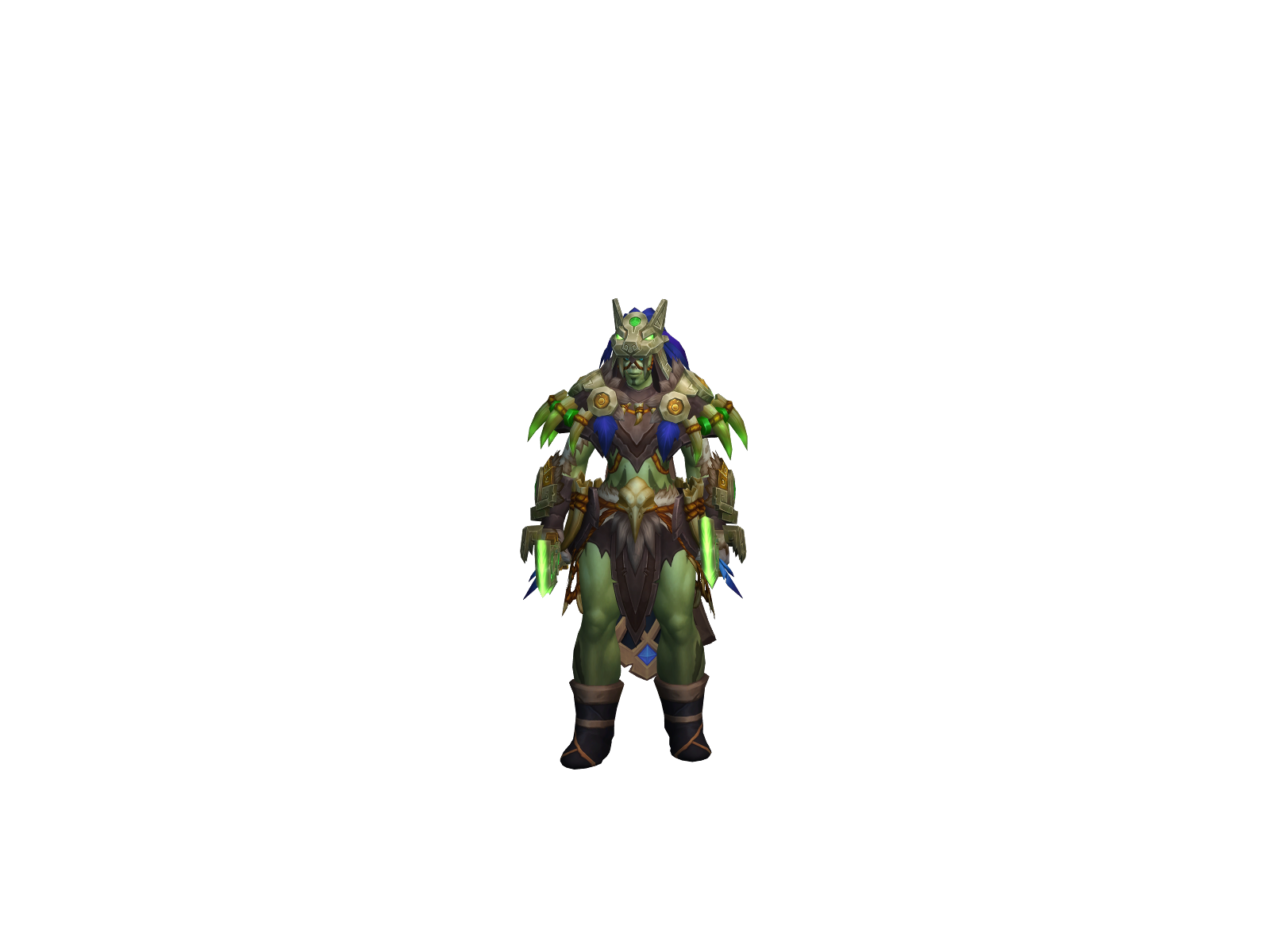 Kickas character render