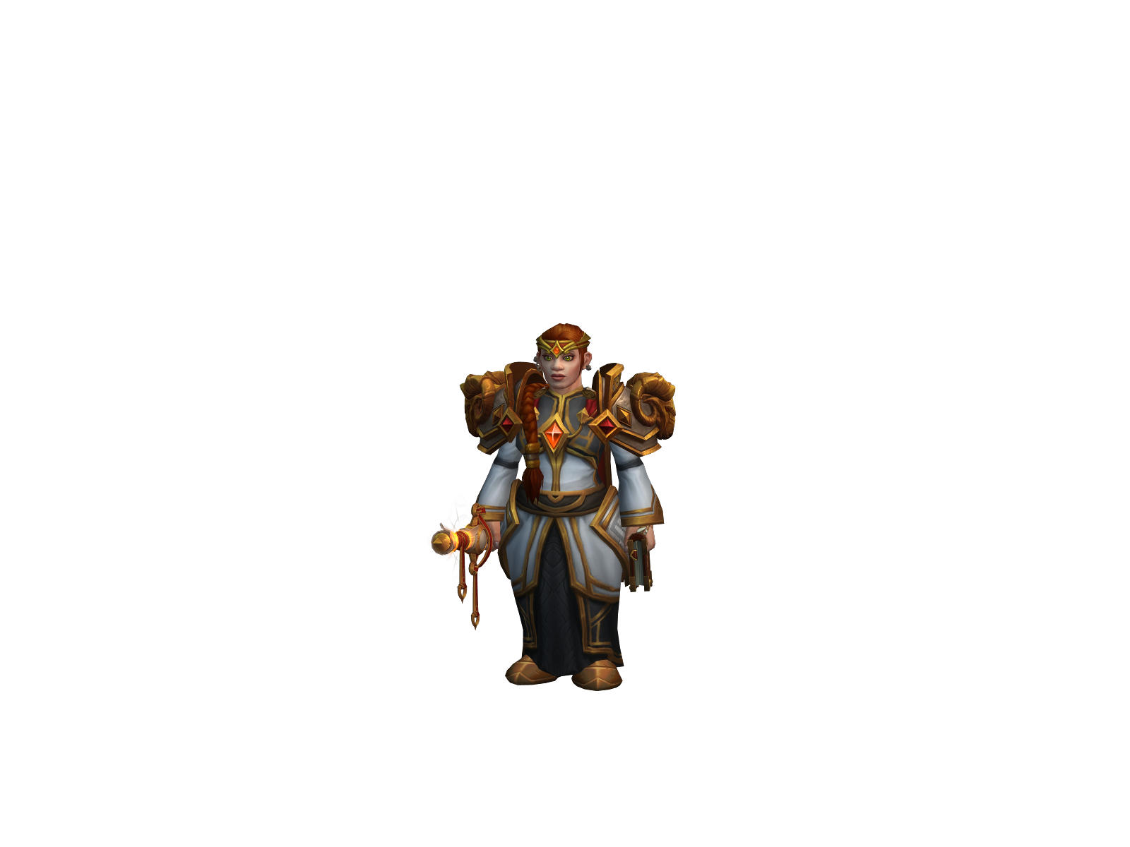 Aebba 3D character render