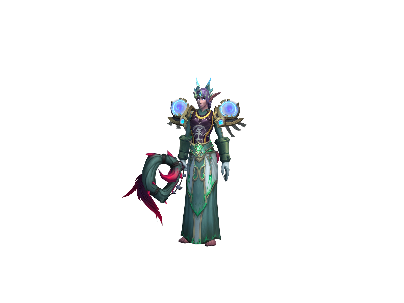 Celanarin 3D character render