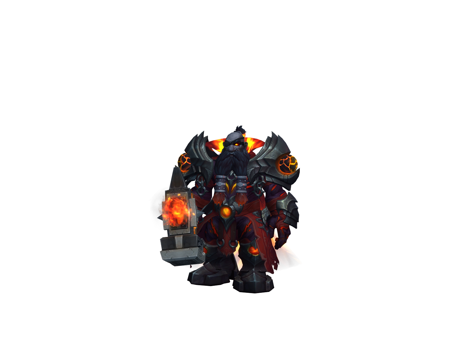 Thazgul 3D character render