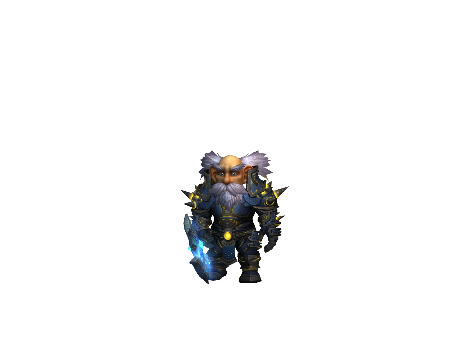 Rèck 3D character render