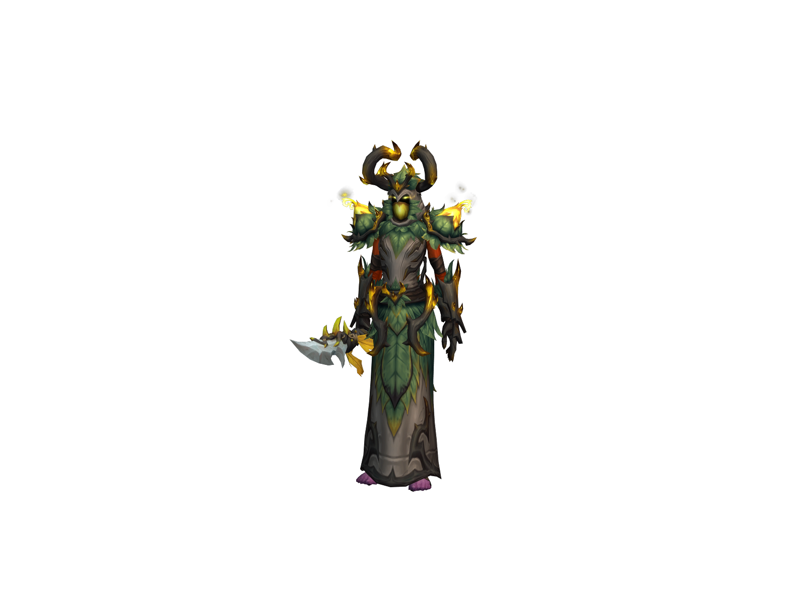 Taladrien 3D character render