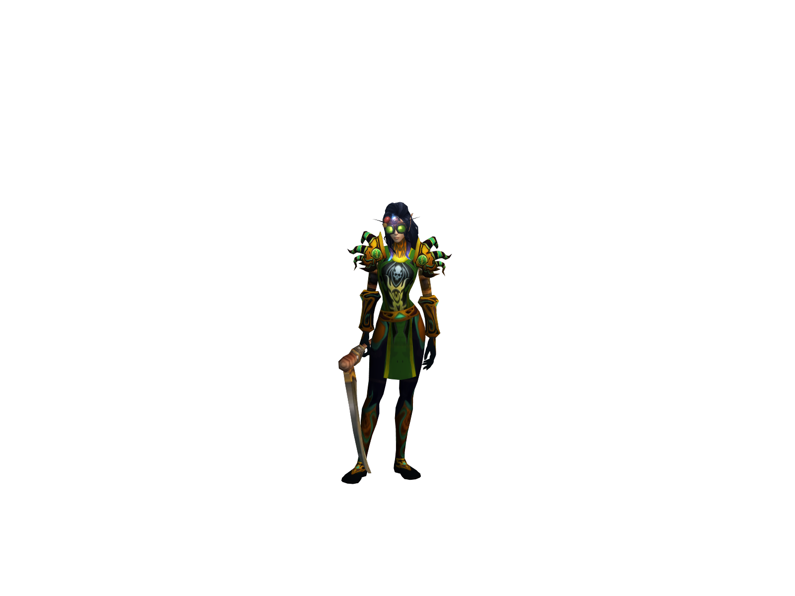 Deethraa 3D character render