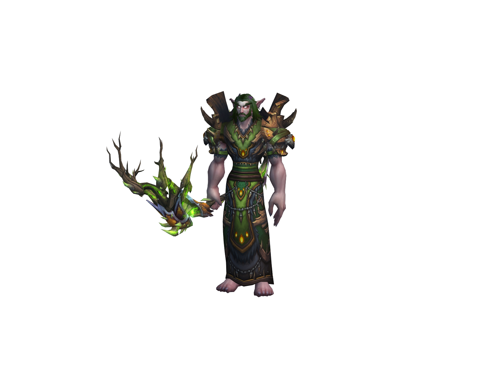 Antaron 3D character render