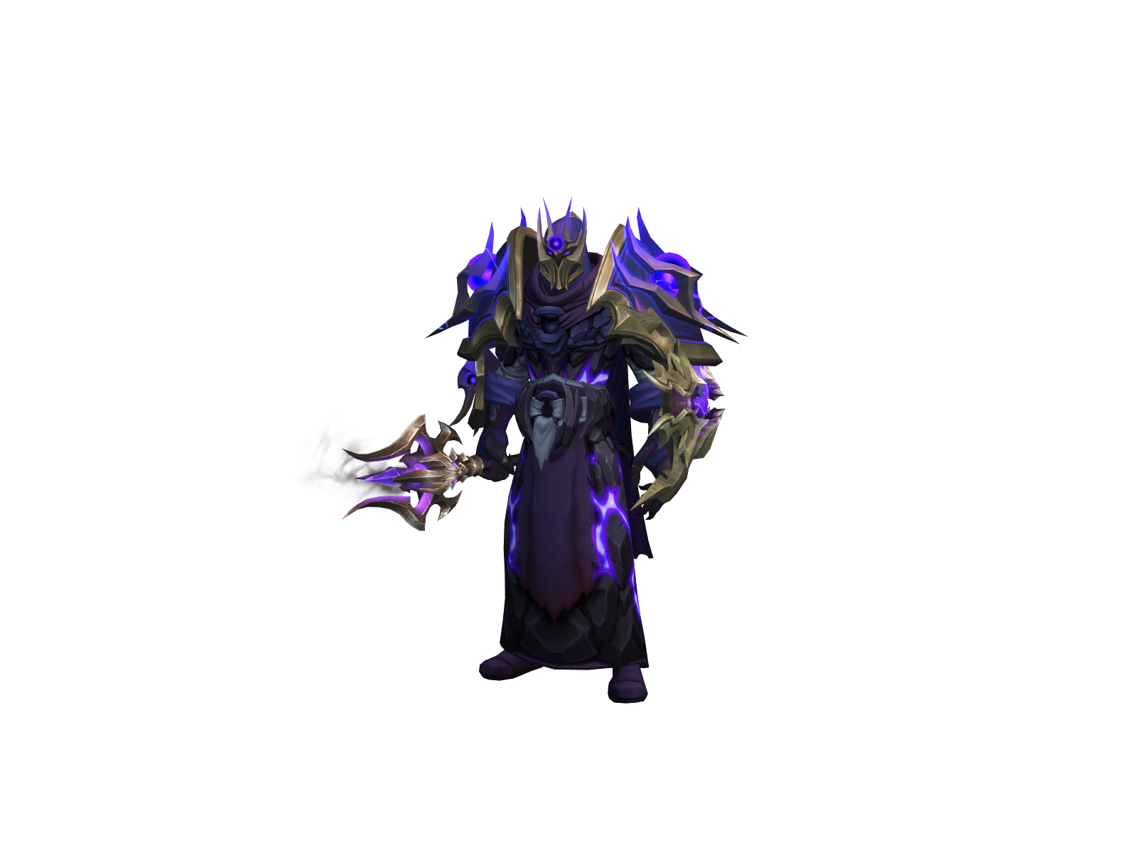 Spittling 3D character render