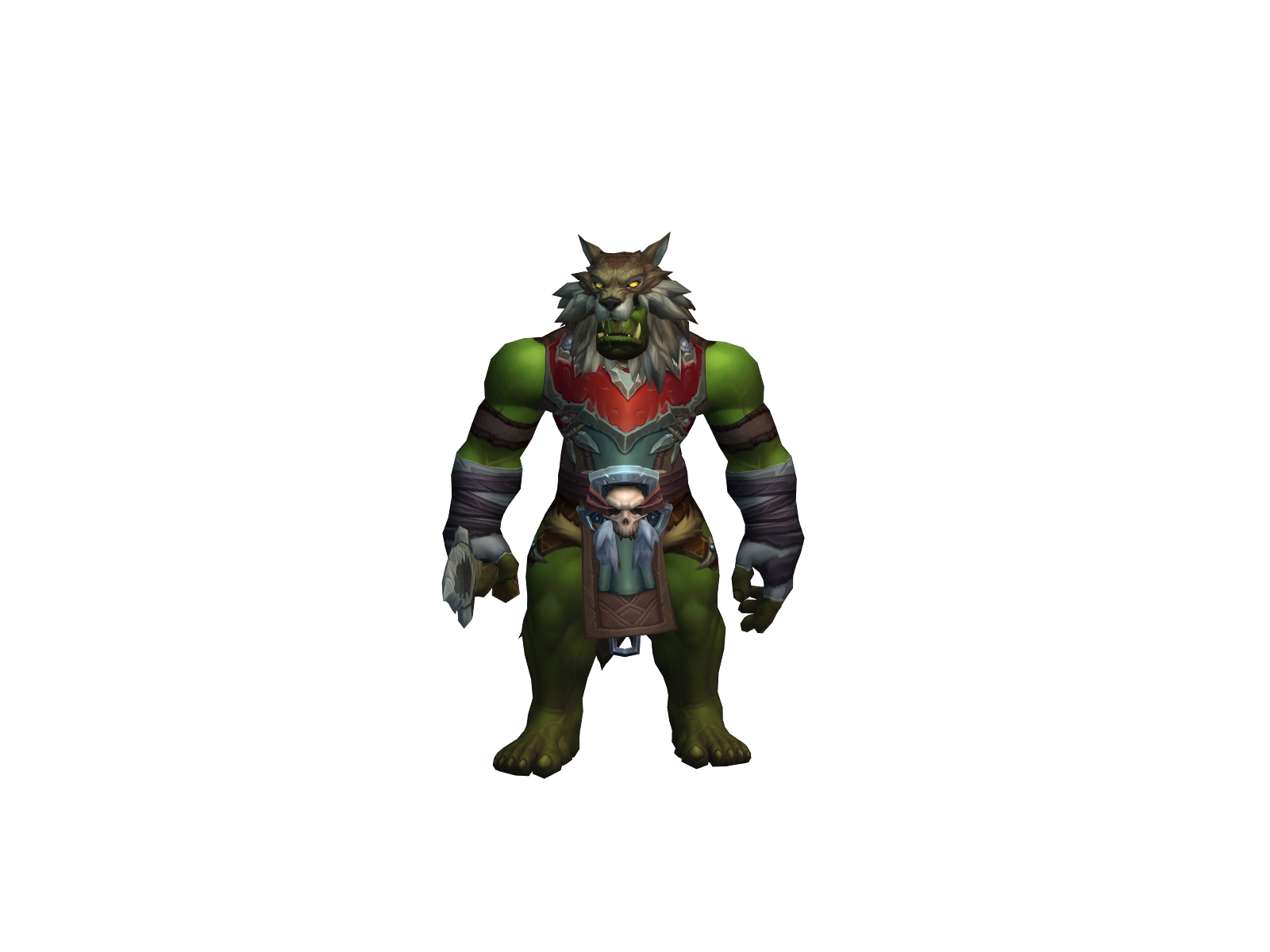 Ruzak 3D character render