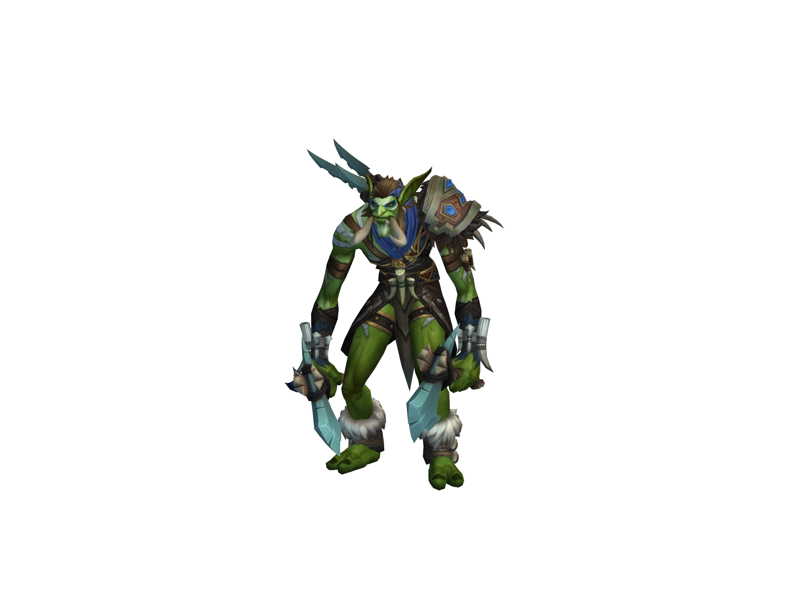 Zalarek 3D character render