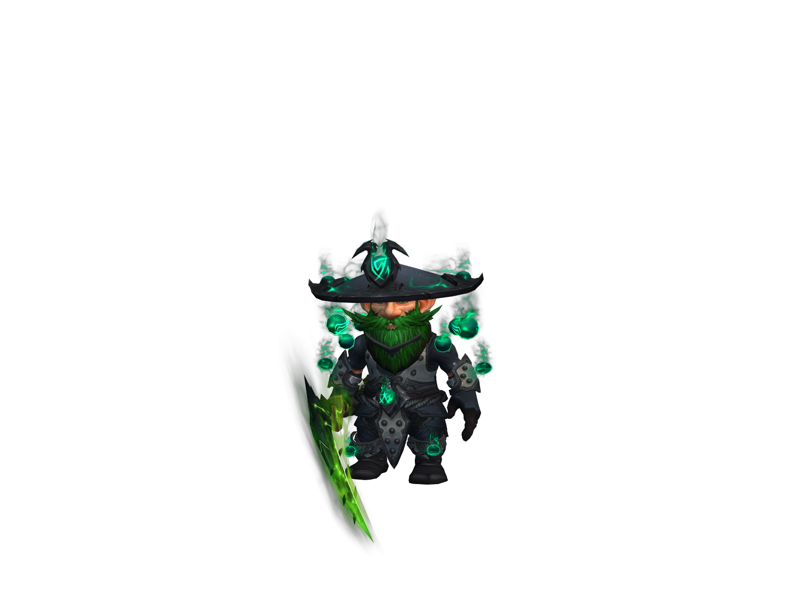 Gaméovér 3D character render