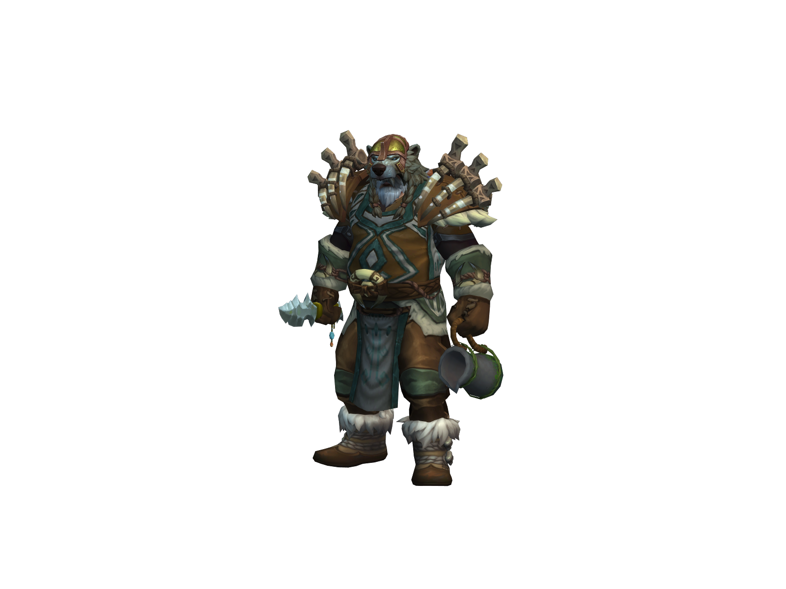 Ksiek 3D character render