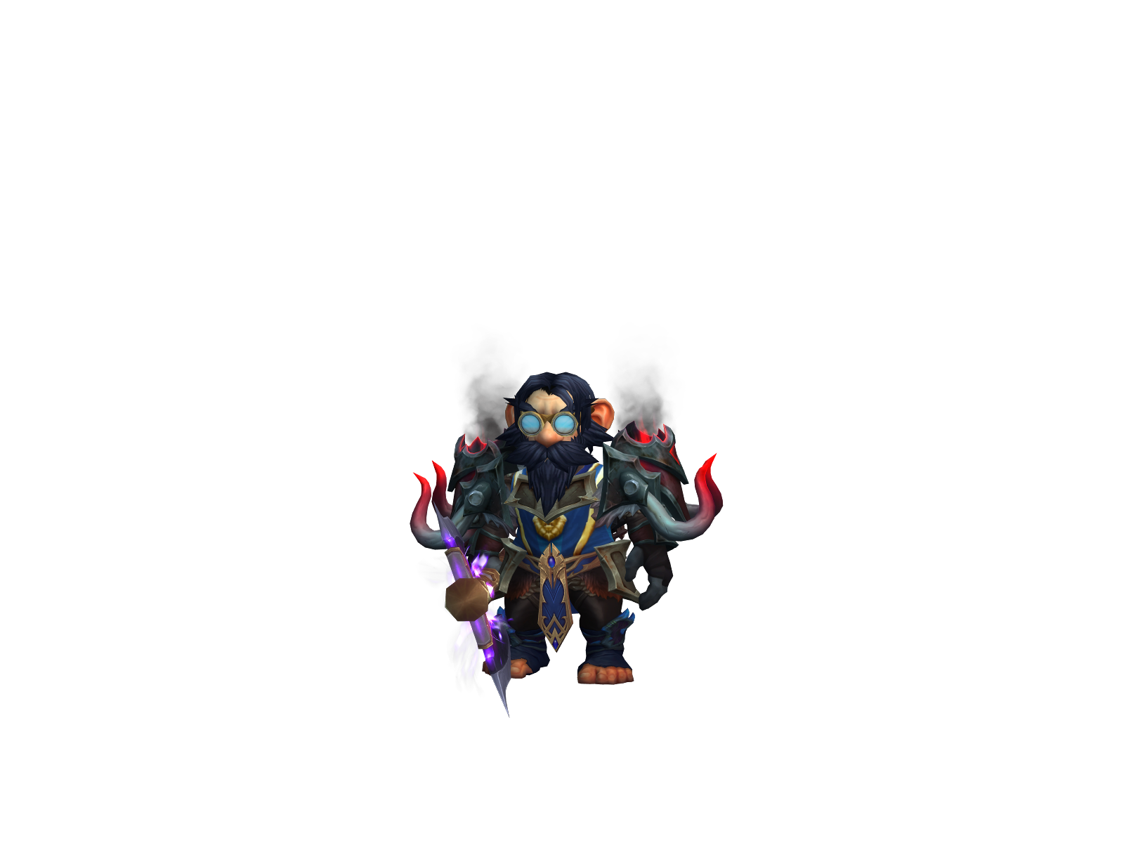 Mokerly 3D character render
