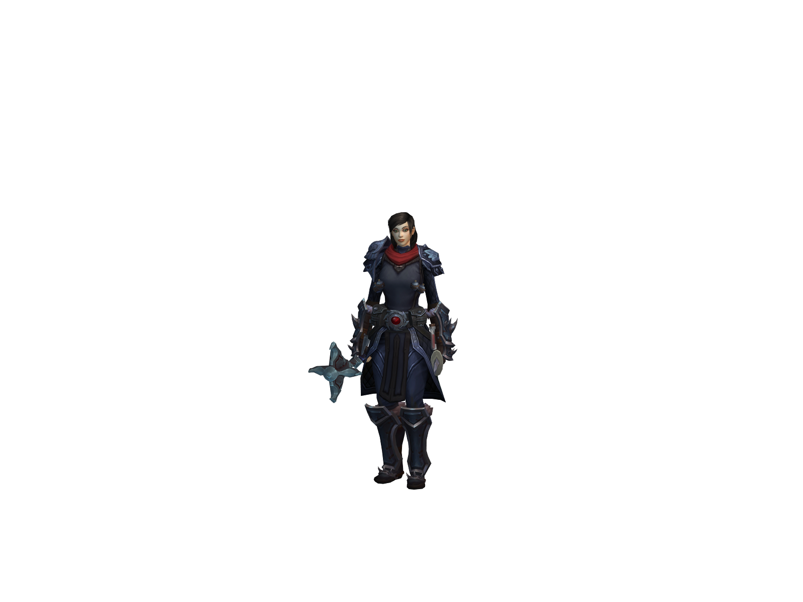 Iophobia 3D character render