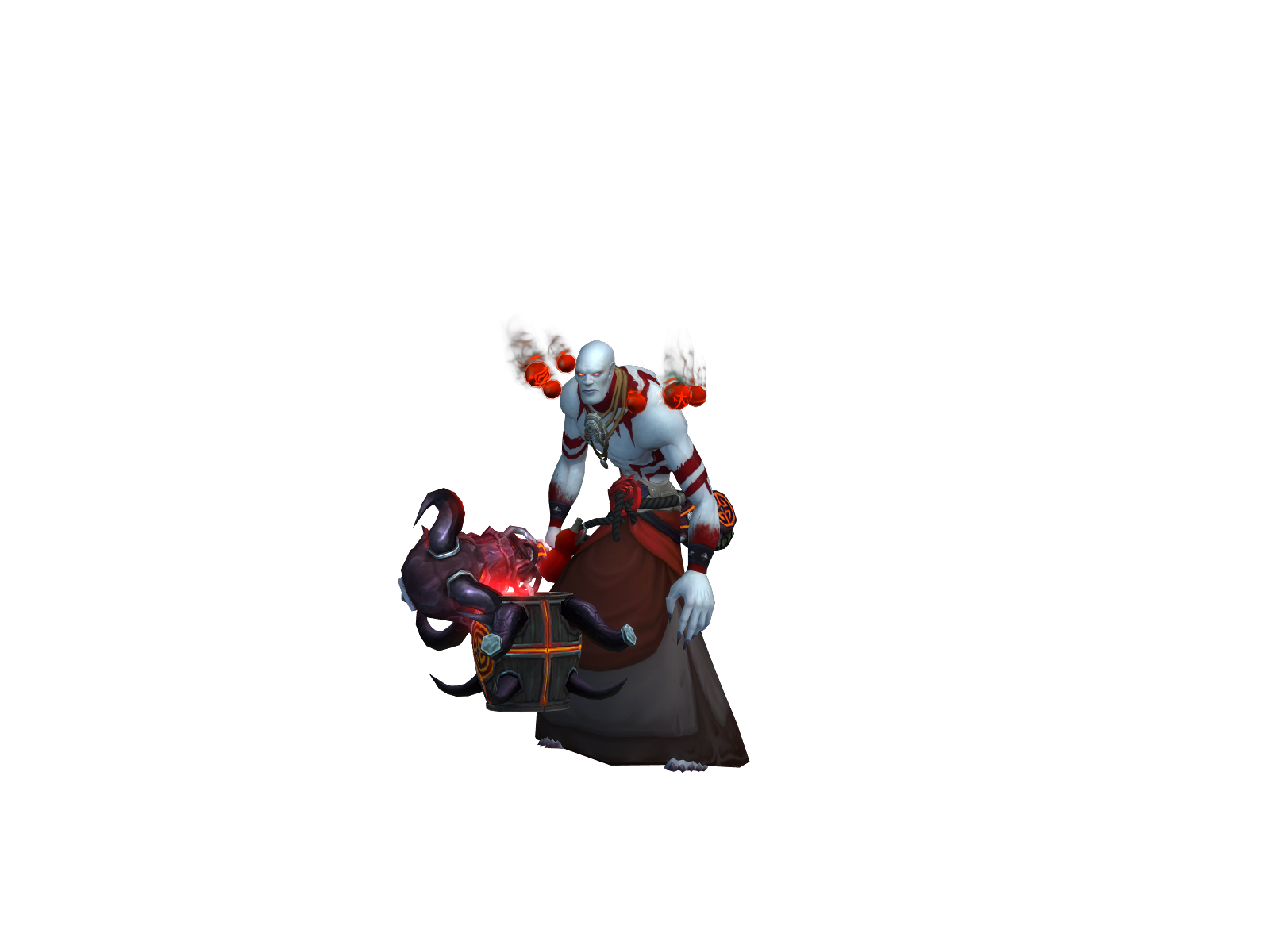 monkgøl 3D character render