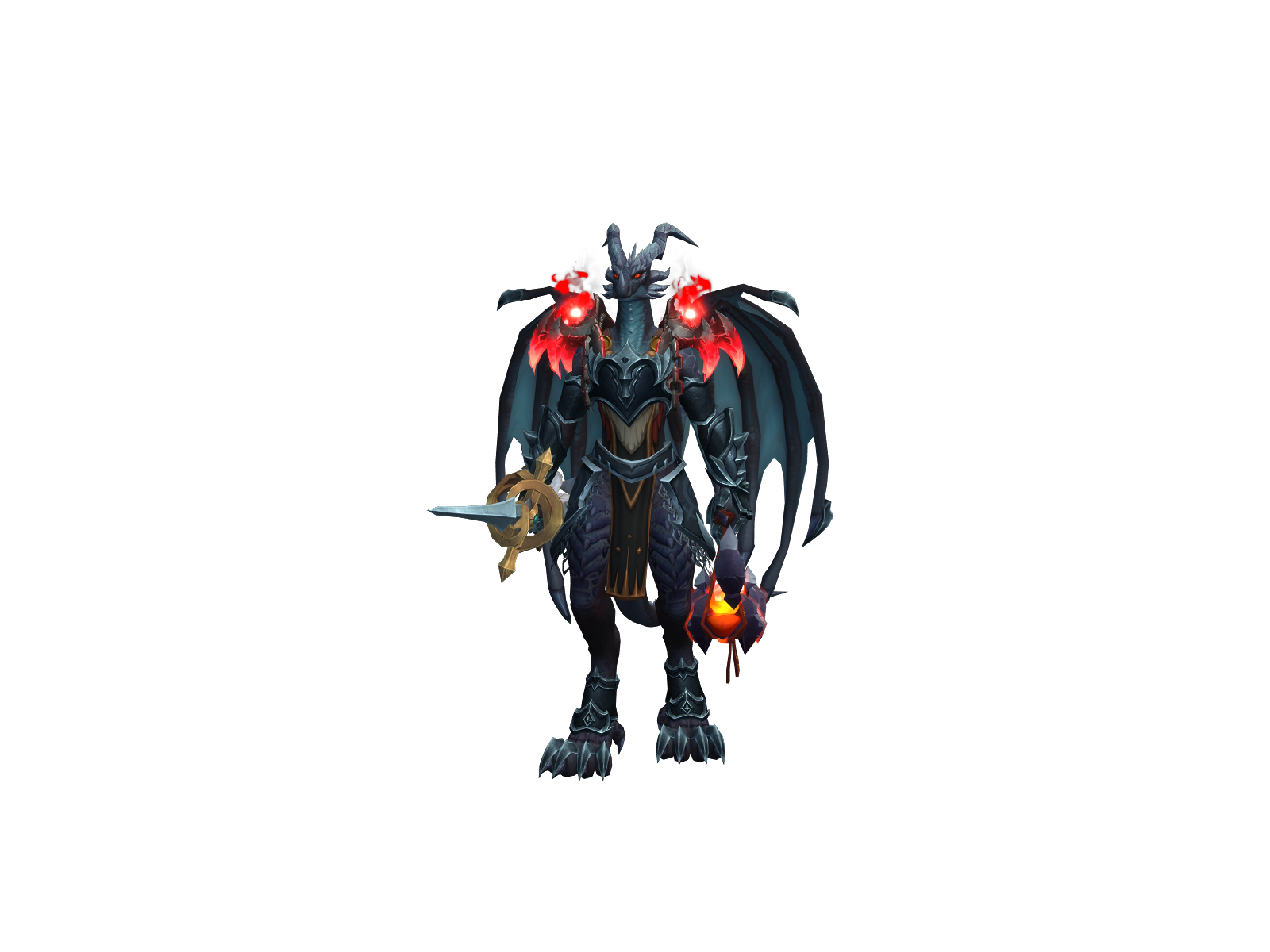 Augmenter 3D character render