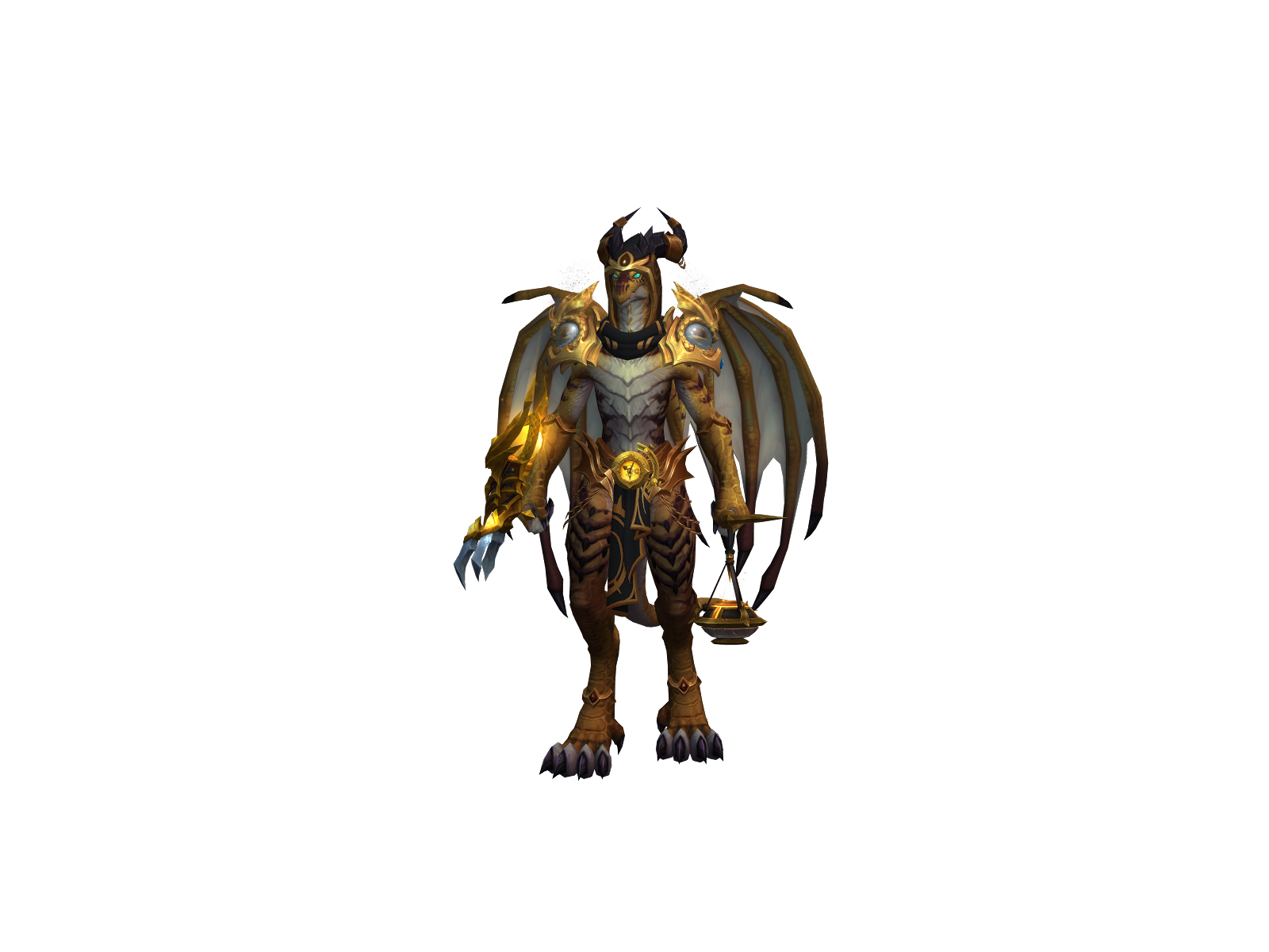 Desmathal 3D character render