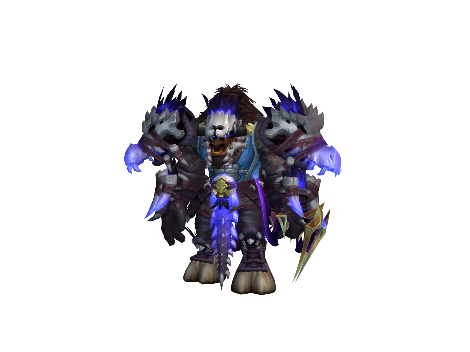 Baridald 3D character render