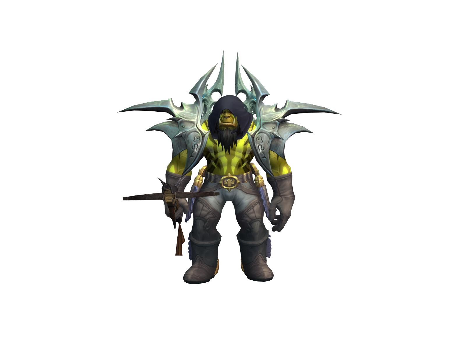 Quickscoped 3D character render
