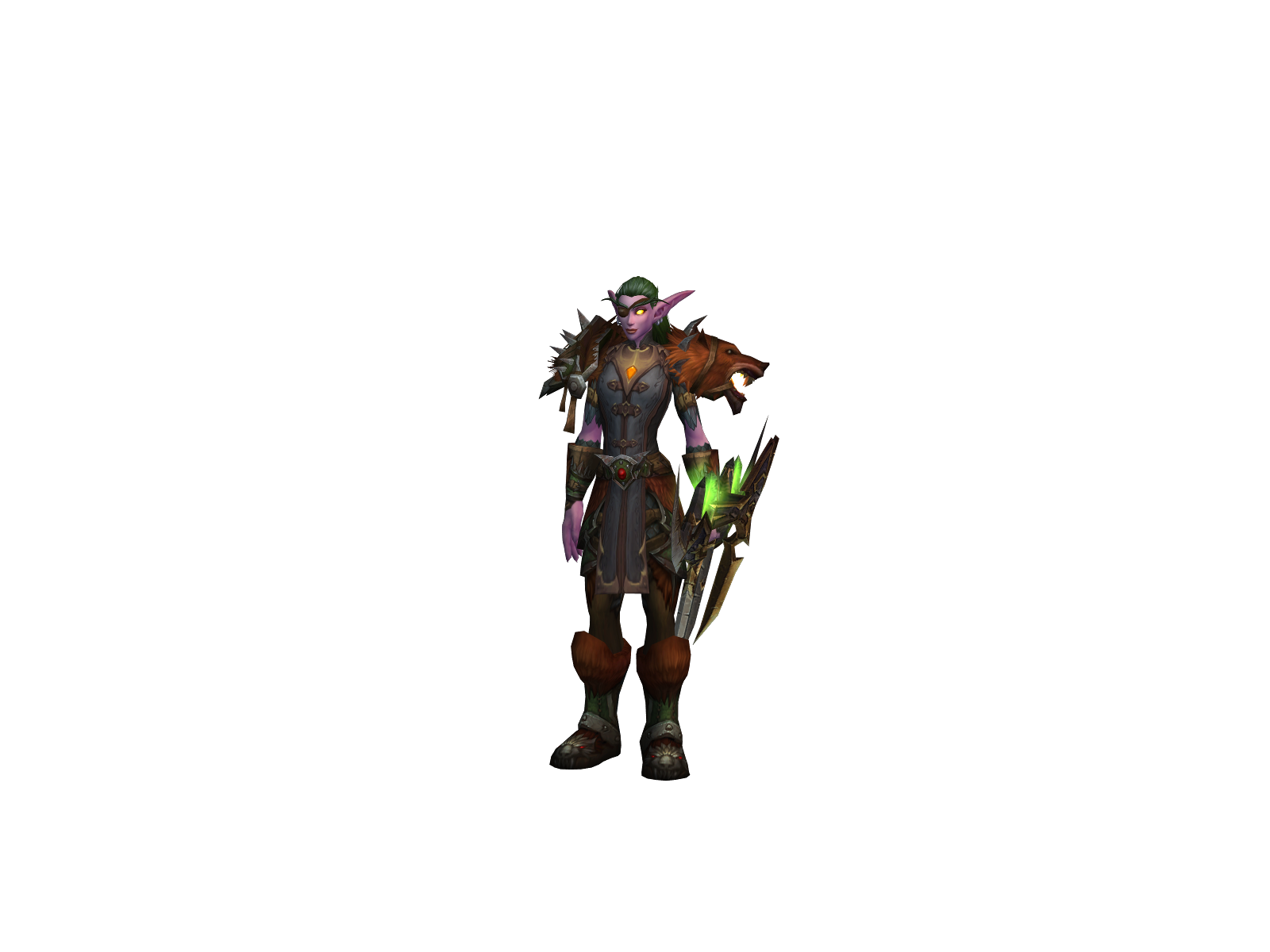 Prutta 3D character render
