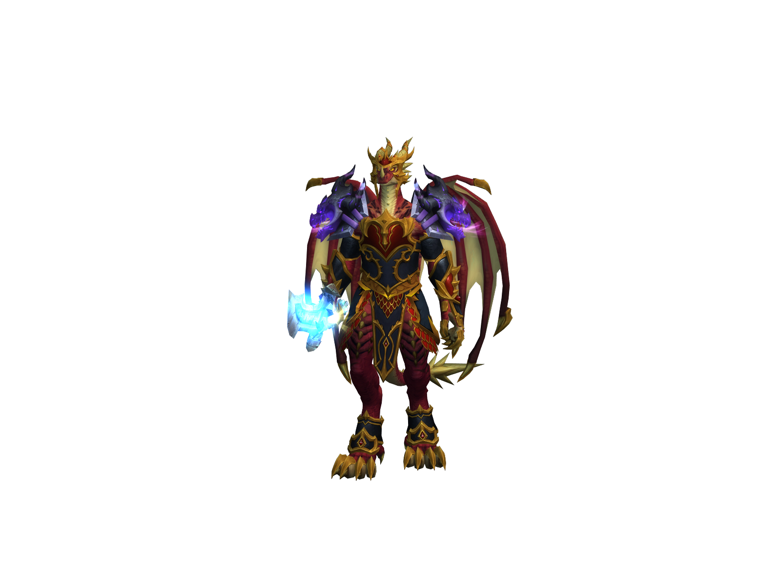 Wavren 3D character render