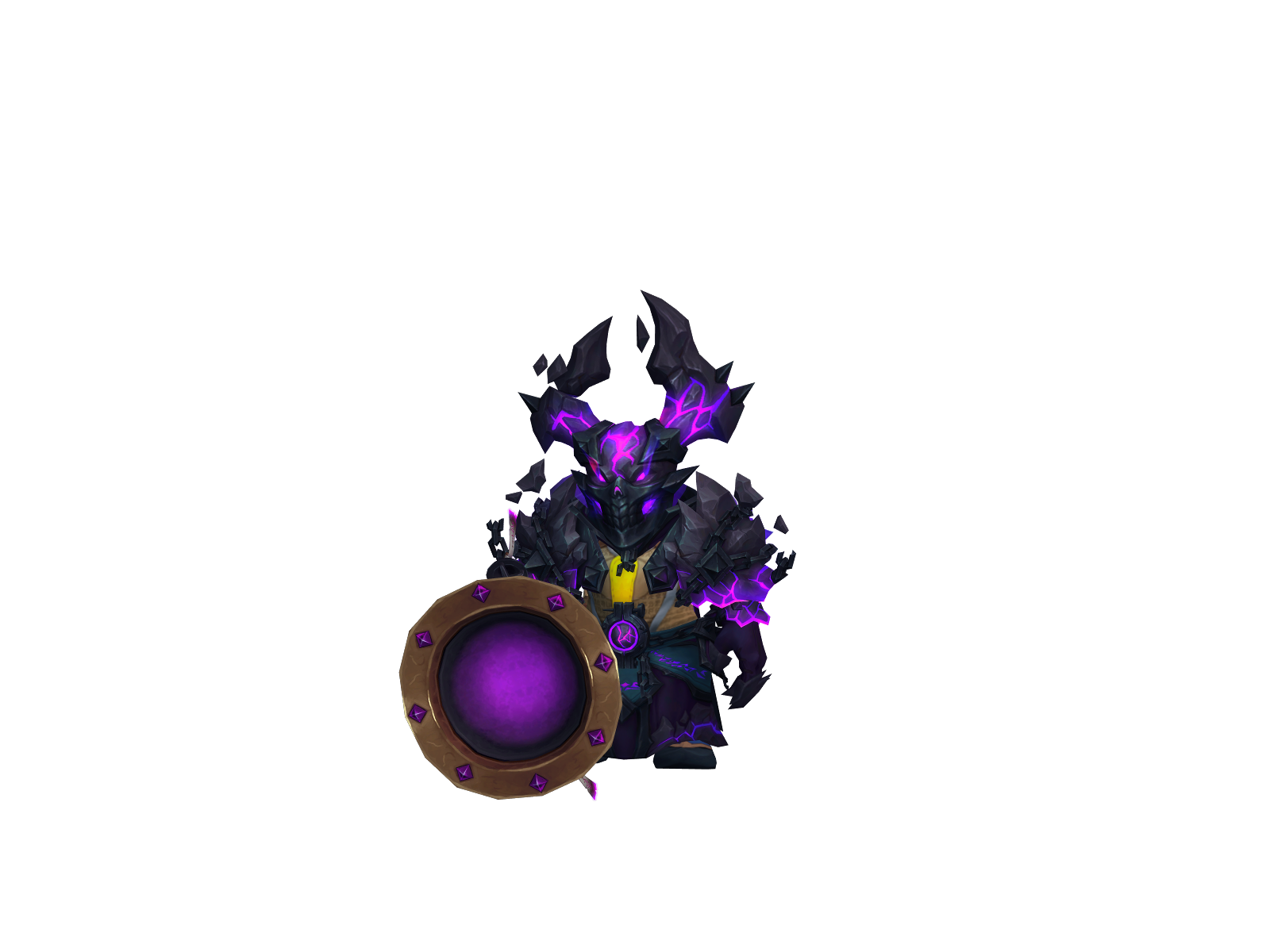 Tinynome 3D character render
