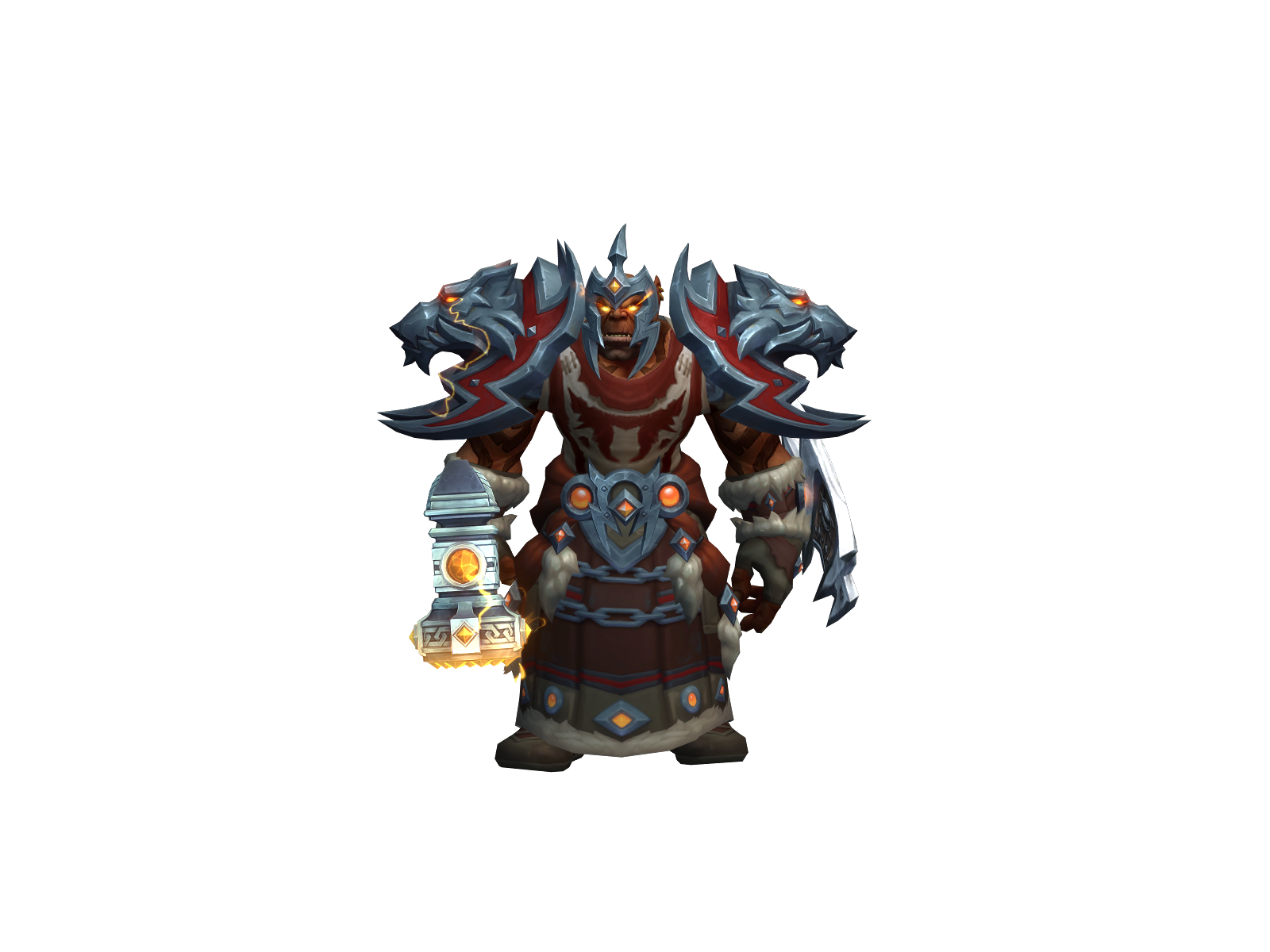 Krogna 3D character render