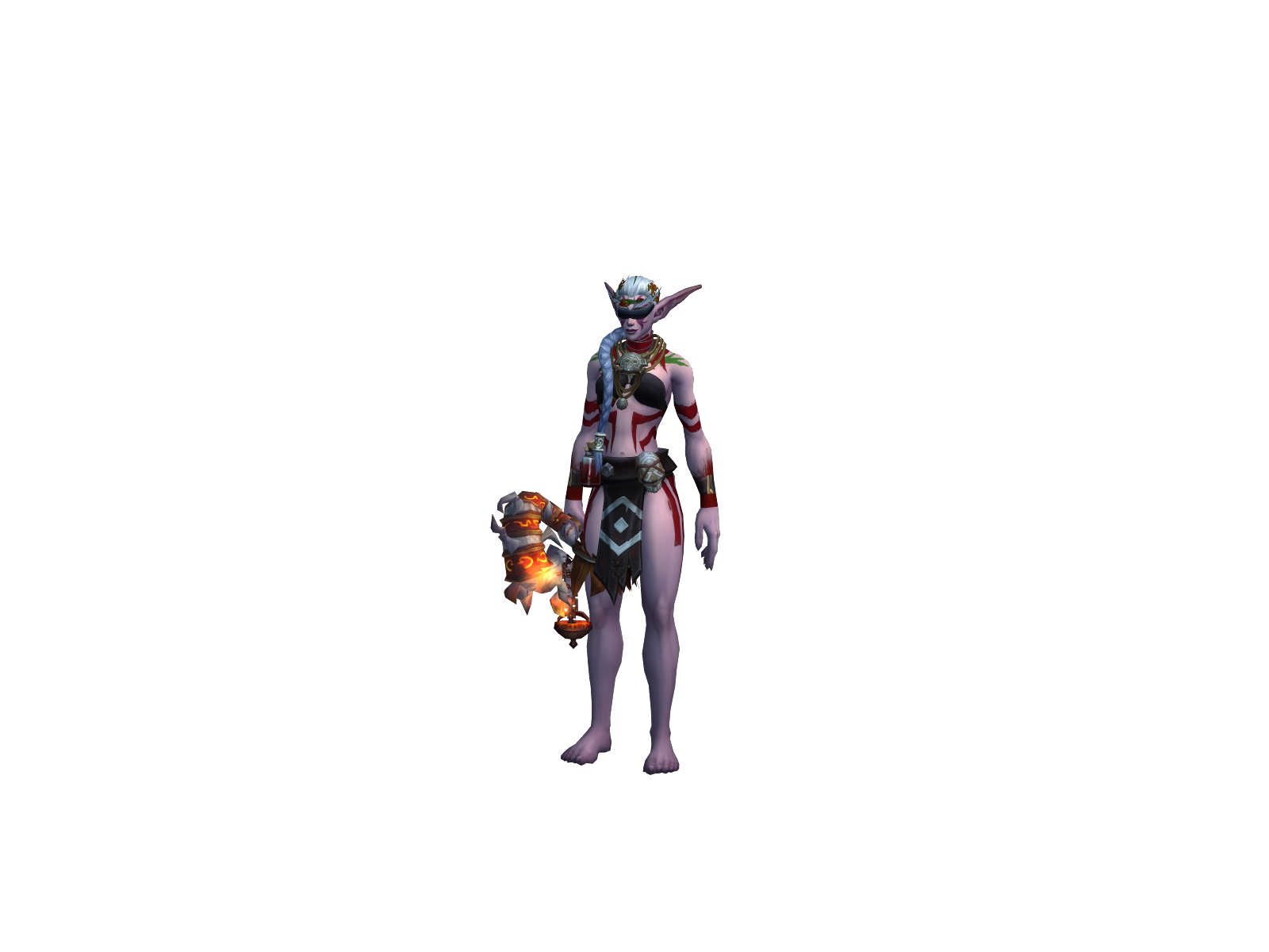 Demodudu 3D character render