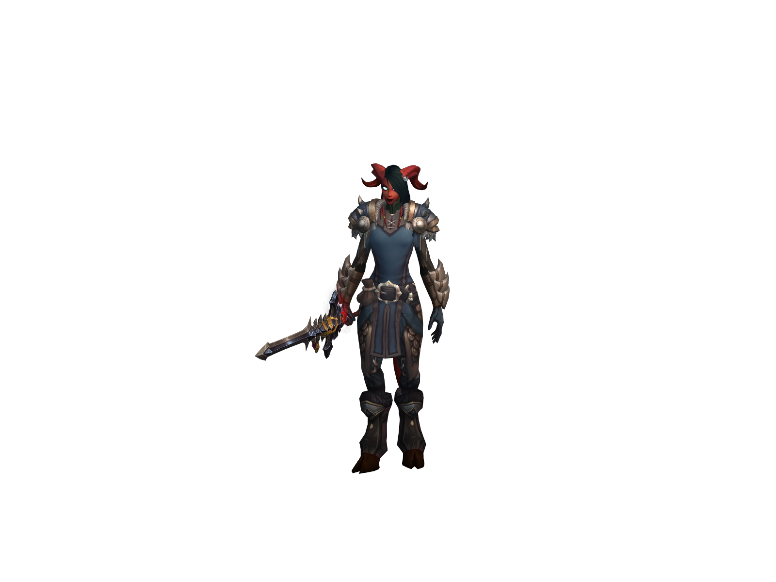 Warmatron 3D character render